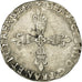 Münze, Frankreich, 1/4 Ecu, 1588, Toulouse, SS, Silber, Sombart:4662
