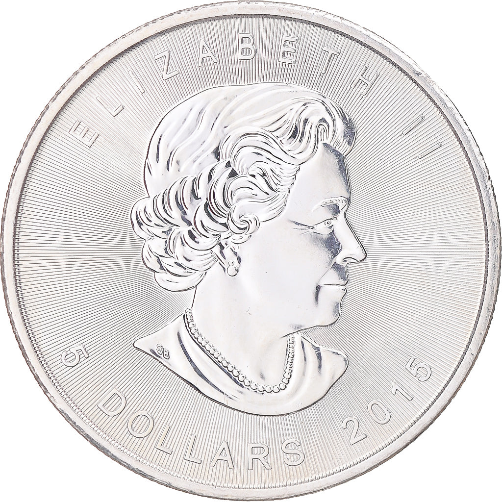 Münze, Kanada, Elizabeth II, Maple Leaf, 5 dollars, 1 oz, 2015, Ottawa, Proof