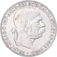 Münze, Österreich, Franz Joseph I, 5 Corona, 1900, Vienna, S+, Silber, KM:2807