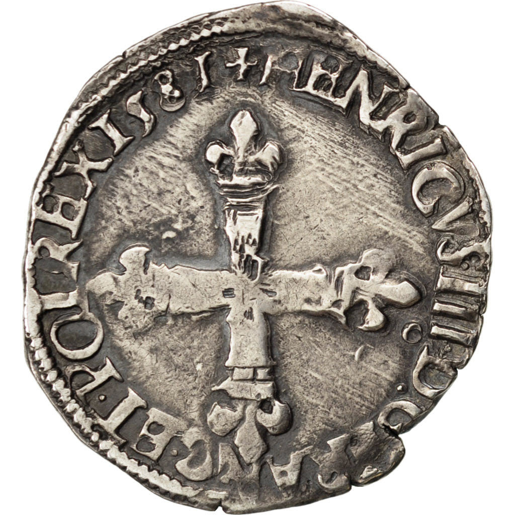 Monnaie, France, 1/8 Ecu, 1581, Rennes, TTB, Argent, Sombart:4664