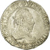 Moneta, Francia, Demi Franc, 1586, Paris, MB+, Argento, Sombart:4716