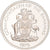 Moeda, Baamas, Elizabeth II, 50 Cents, 1975, Franklin Mint, U.S.A., Proof