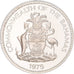 Monnaie, Bahamas, Elizabeth II, 50 Cents, 1975, Franklin Mint, U.S.A., Proof