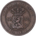 Moneta, INDIE ORIENTALI OLANDESI, Wilhelmina I, 2-1/2 Cents, 1858, Utrecht, BB
