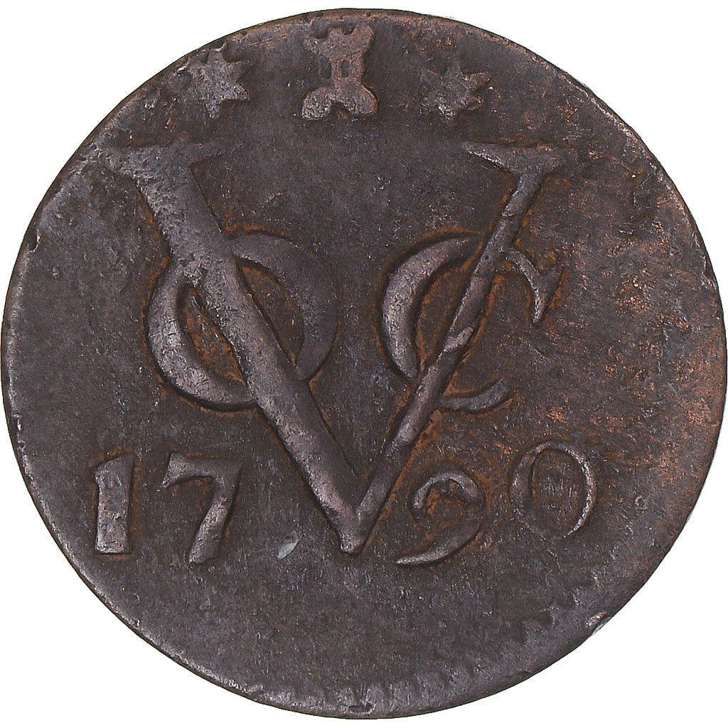 Monnaie, Indes orientales néerlandaises, ZEELAND, Duit, 1790, Middelbourg, TTB