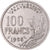 Moeda, França, Cochet, 100 Francs, 1958, Paris, Coruja, EF(40-45)