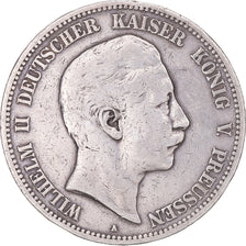 Monnaie, Etats allemands, PRUSSIA, Wilhelm II, 5 Mark, 1895, Berlin, TB+