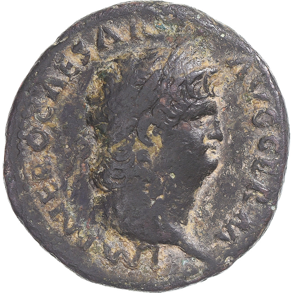 Coin, Nero, As, 62-68, Rome, VF(30-35), Bronze, RIC:351