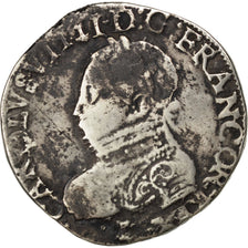 FRANCE, Teston, 1569, La Rochelle, VF(20-25), Silver, Sombart #4602, 9.24