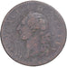 Coin, France, Louis XVI, Sol, 1791, Paris, VF(20-25), Copper, KM:578.1