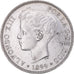 Coin, Spain, Alfonso XIII, 5 Pesetas, 1899, Madrid, MS(60-62), Silver, KM:707