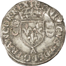 Coin, France, Douzain, 1553, Paris, EF(40-45), Billon, Sombart:4380