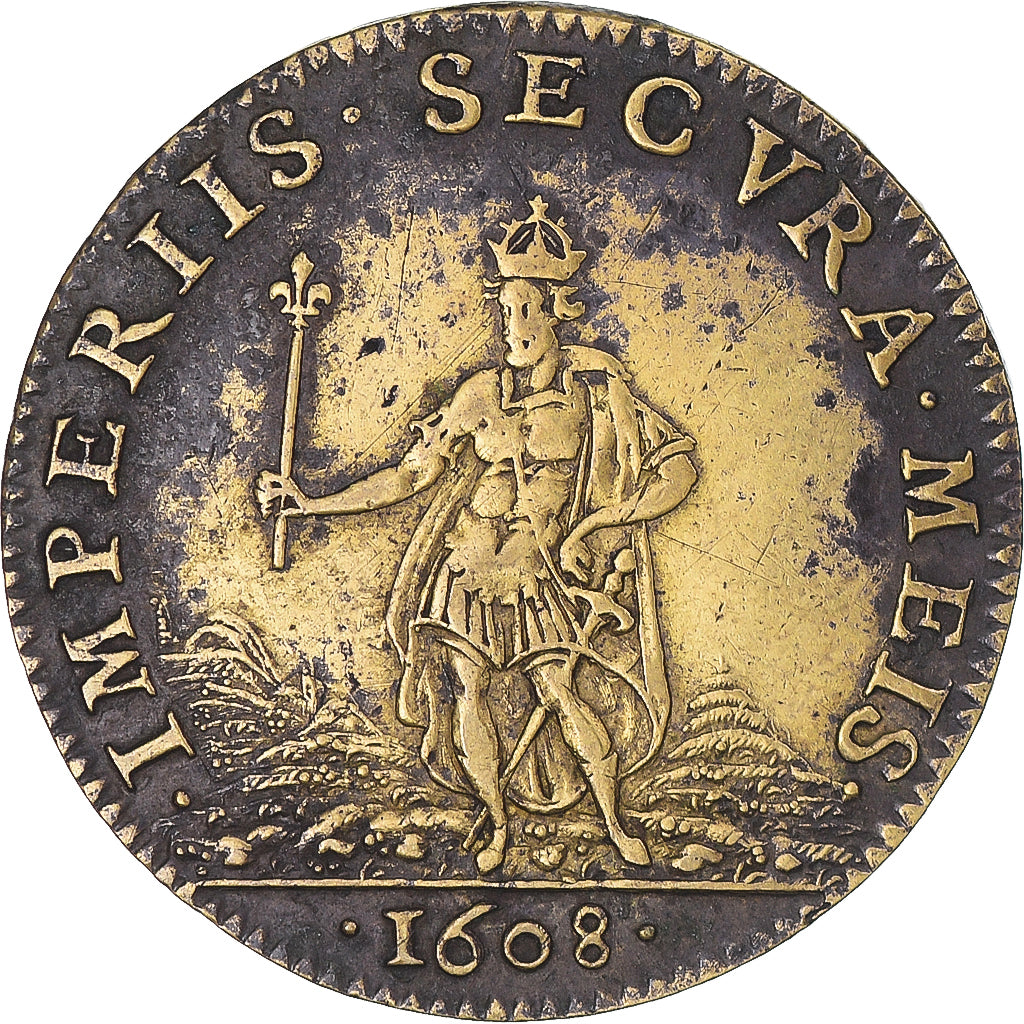 France, Token, Administration municipale de Paris, Henri IV, 1608, EF(40-45)