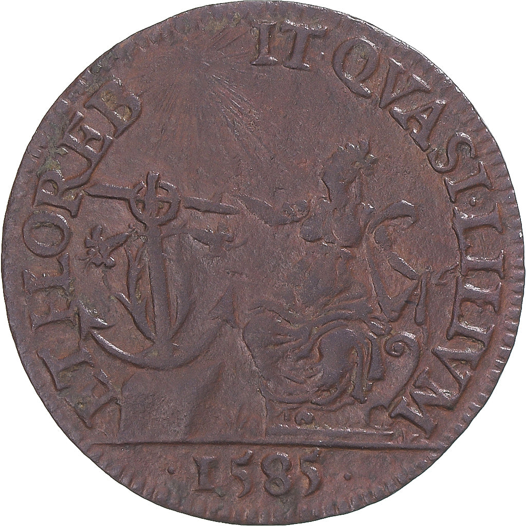 France, Token, Administration municipale de Paris, Etienne de Neuilly, 1585