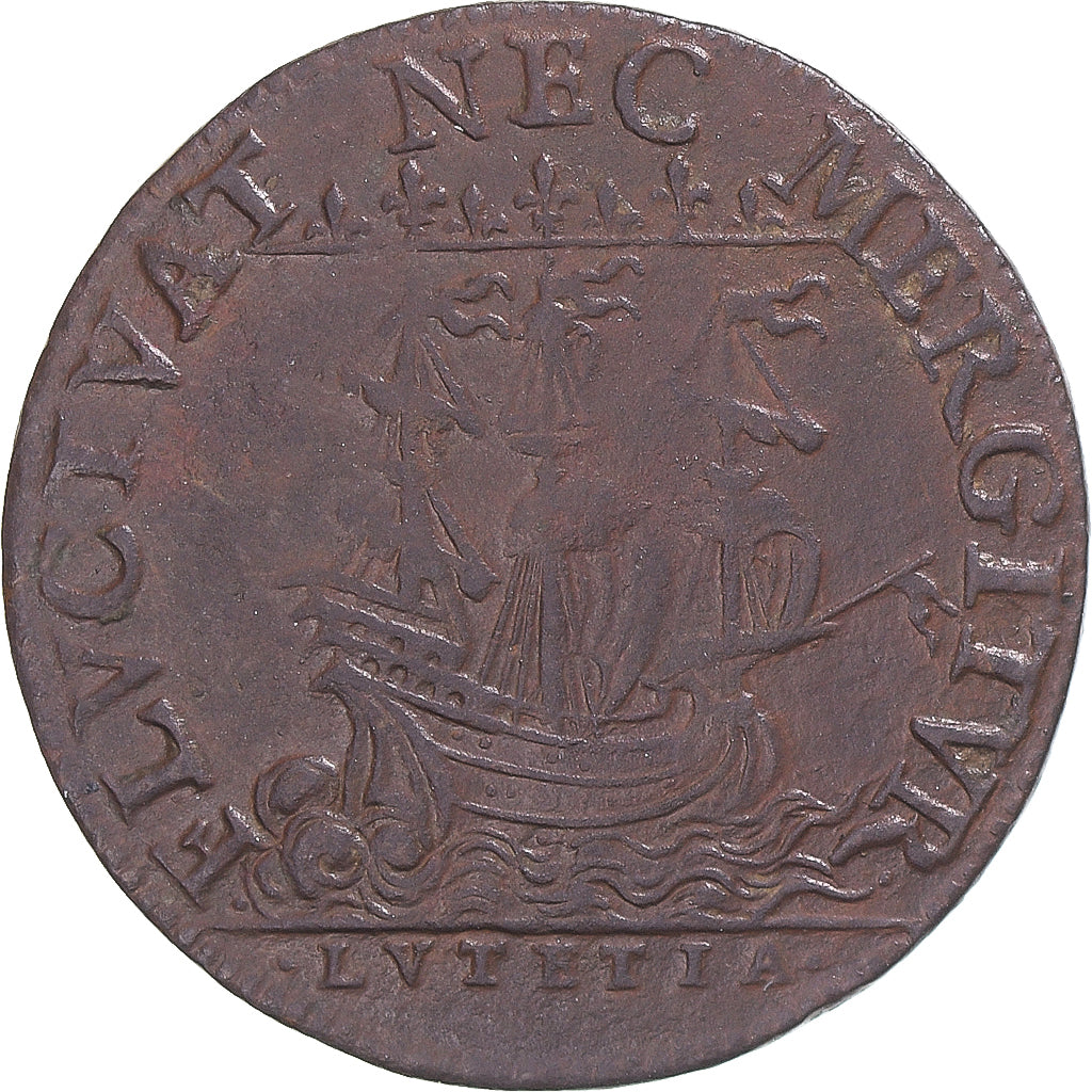 France, Token, Administration municipale de Paris, Etienne de Neuilly, 1585