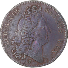 Francia, ficha, Administration des Bâtiments du Roi, Louis XIV, 1713, MB+