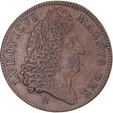 France, Token, Administration des Bâtiments du Roi, Louis XIV, 1695, EF(40-45)