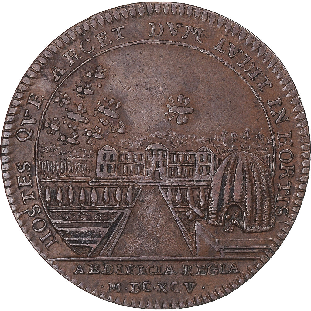 France, Token, Administration des Bâtiments du Roi, Louis XIV, 1695, EF(40-45)