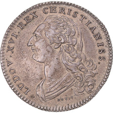 France, Token, Louis XVI, Procureurs au Châtelet, 1766, AU(50-53), Silver