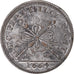France, Token, Les procureurs du Châtelet, 1664, AU(50-53), Silvered copper