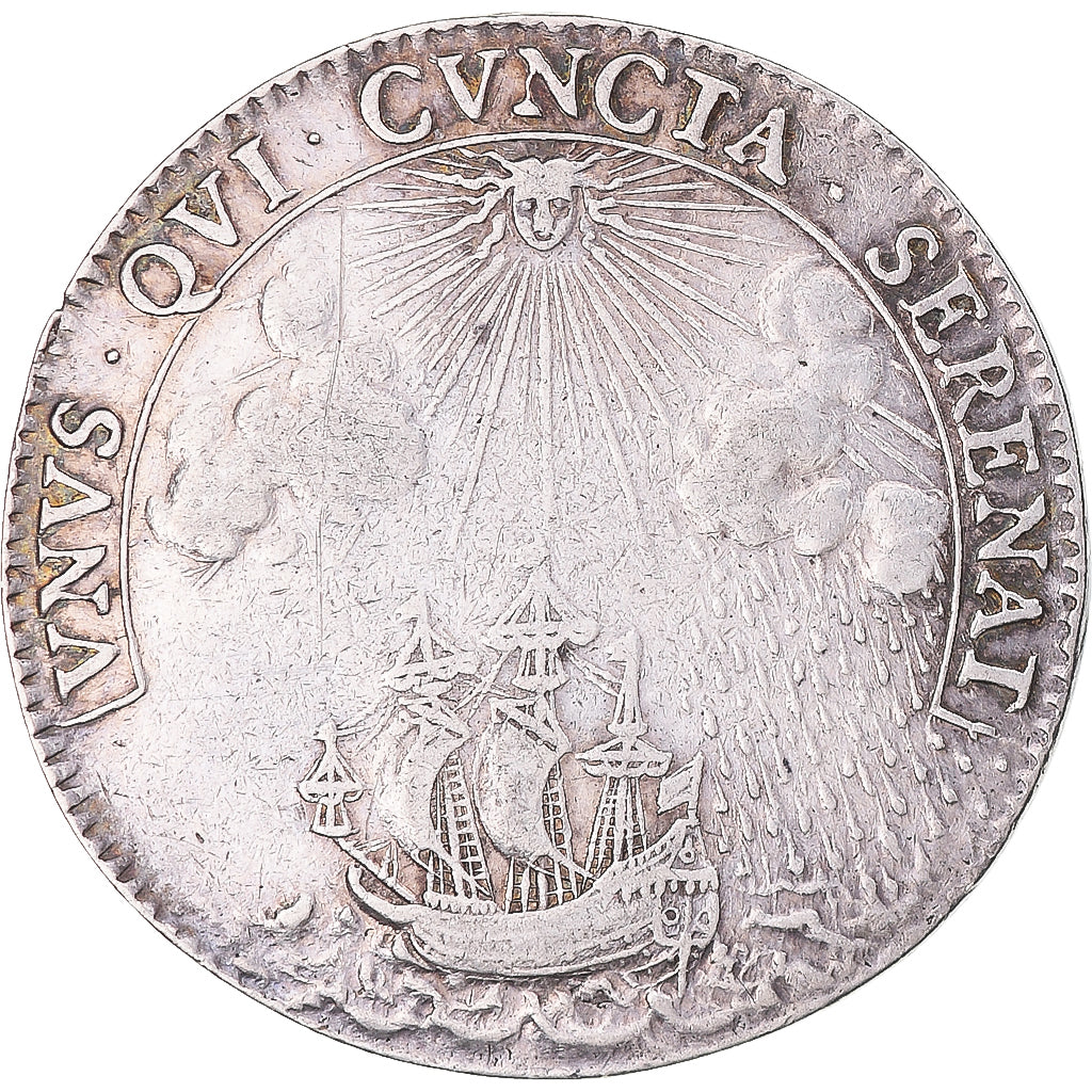 France, Token, Prévôt de Paris, Henri de Fourcy, 1685, EF(40-45), Silver