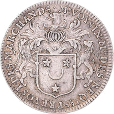 France, Token, Prévôt des marchands, Daniel Voysin de La Noiraye, 1664
