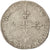 Münze, Frankreich, Double Sol Parisis, 1580, Lyons, S+, Billon, Sombart:4472