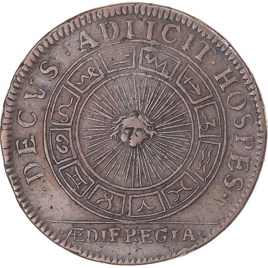 France, Token, Administration des Bâtiments du Roi, Louis XIV, EF(40-45)