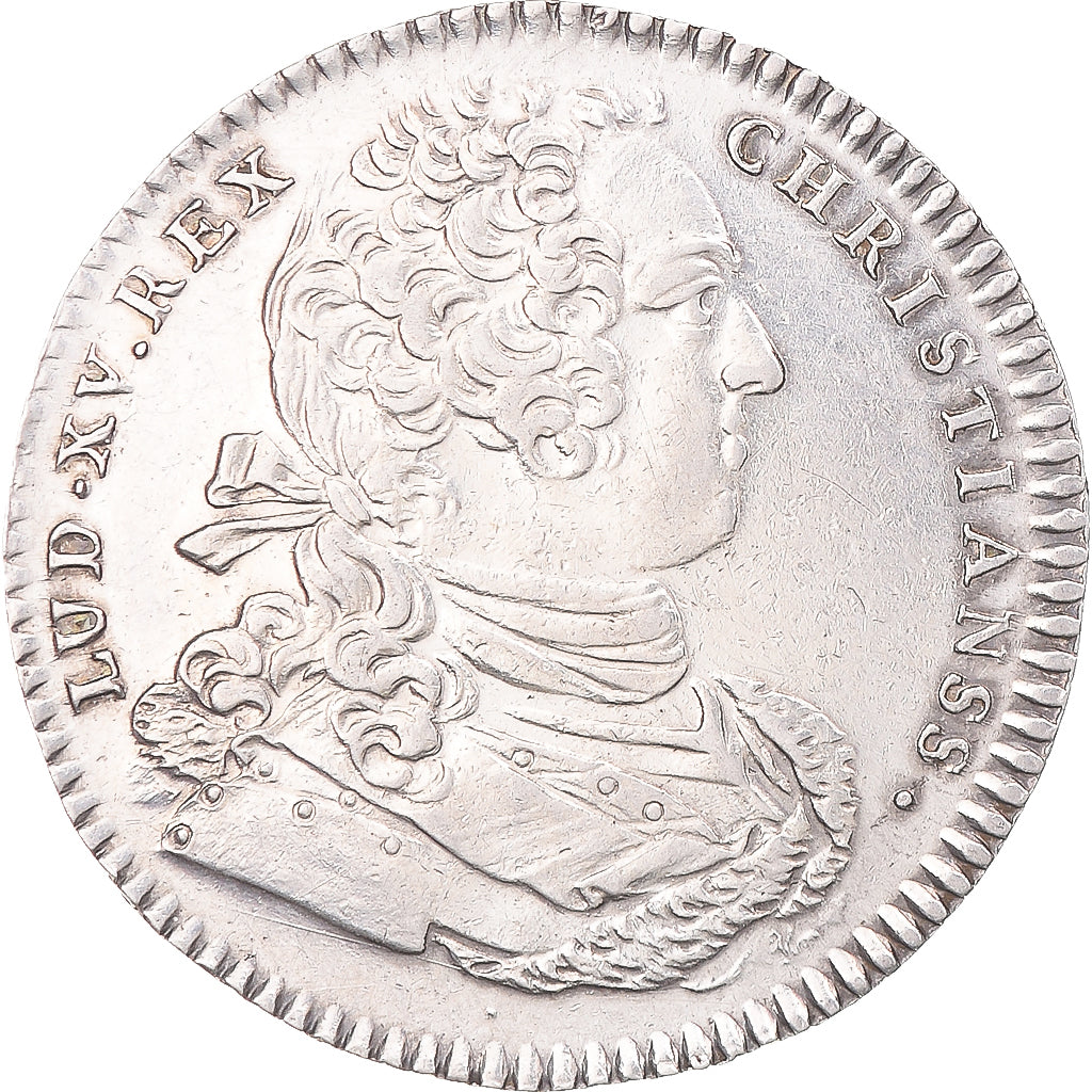 Francia, zeton, Louis XV, election de Paris, 1732, MBC+, Plata, Feuardent:3339