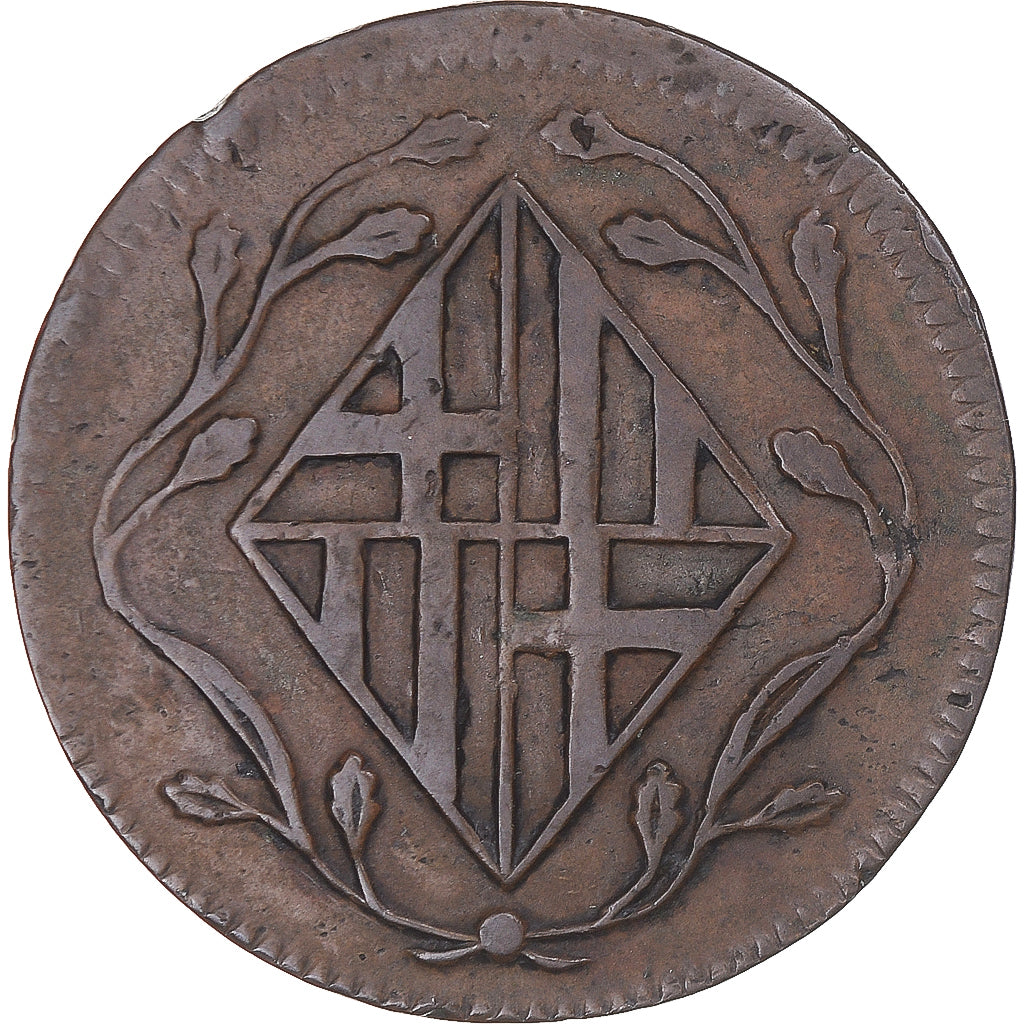 Coin, Spain, BARCELONA, Joseph (Jose) Napolean, 4 Quartos, 1814, Barcelona