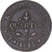 Moneta, Spagna, BARCELONA, Joseph (Jose) Napolean, 4 Quartos, 1814, Barcelona