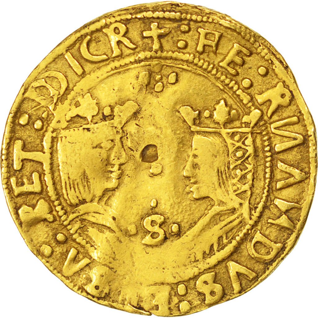 Spain, Double Excellentes, Sevilla, EF(40-45), Gold, Friedberg #129, 6.94