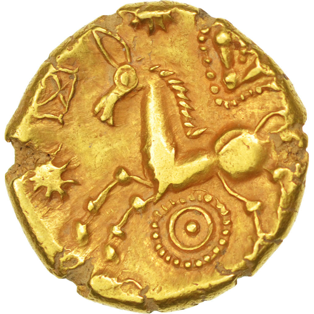 Remi, Stater, AU(55-58), Gold, Delestré #173, 6.23