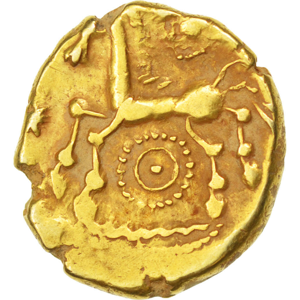 Remi, Stater, AU(50-53), Gold, Delestré #173, 6.25