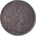 France, Token, Louis XIV, Église Sainte-Madeleine, 1710, EF(40-45), Silver