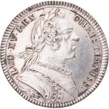 Francia, ficha, Louis XV, États de Lille, 1737, BB+, Argento, Feuardent:7245