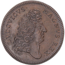 France, Token, Louis XIV, Prise de Condé-sur-l'Escaut, AU(55-58), Copper