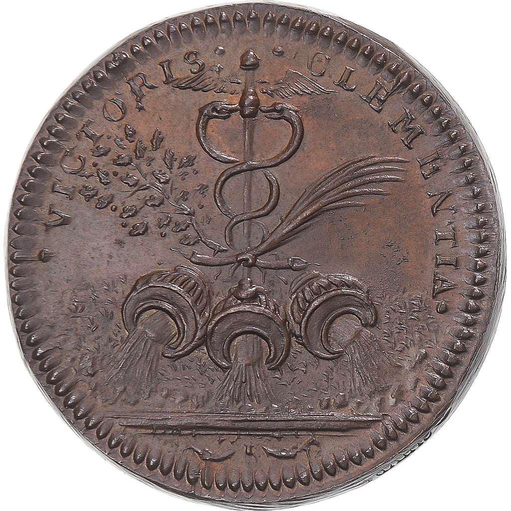 France, Token, Louis XIV, Prise de Condé-sur-l'Escaut, AU(55-58), Copper