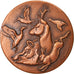 France, Medal, Animaux, Conseil Supérieur de la Chasse, Fédération des