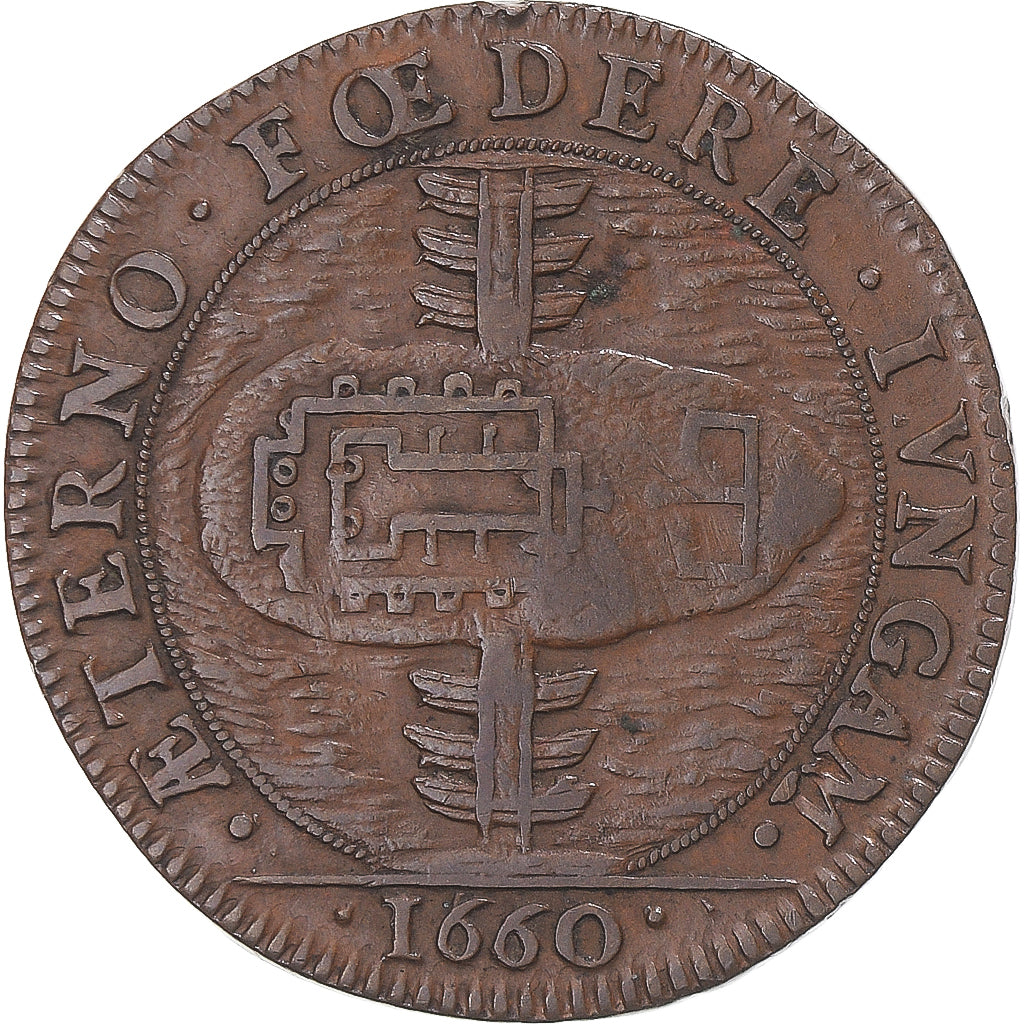 France, Token, Louis XIV, Traité des Pyrénées, 1660, VF(30-35), Copper