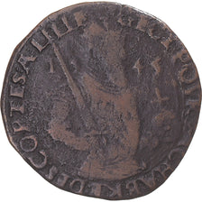 France, Token, Chambre des Comptes de Lille, 1545, VF(20-25), Copper