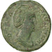 Coin, Faustina I, Sestertius, Roma, AU(50-53), Bronze, RIC:1105