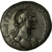 Münze, Hadrian, Sesterz, Roma, SS, Bronze, RIC:550