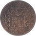 France, Token, Anjou, Michel Gohin, maire d’Angers, 1655, EF(40-45), Copper