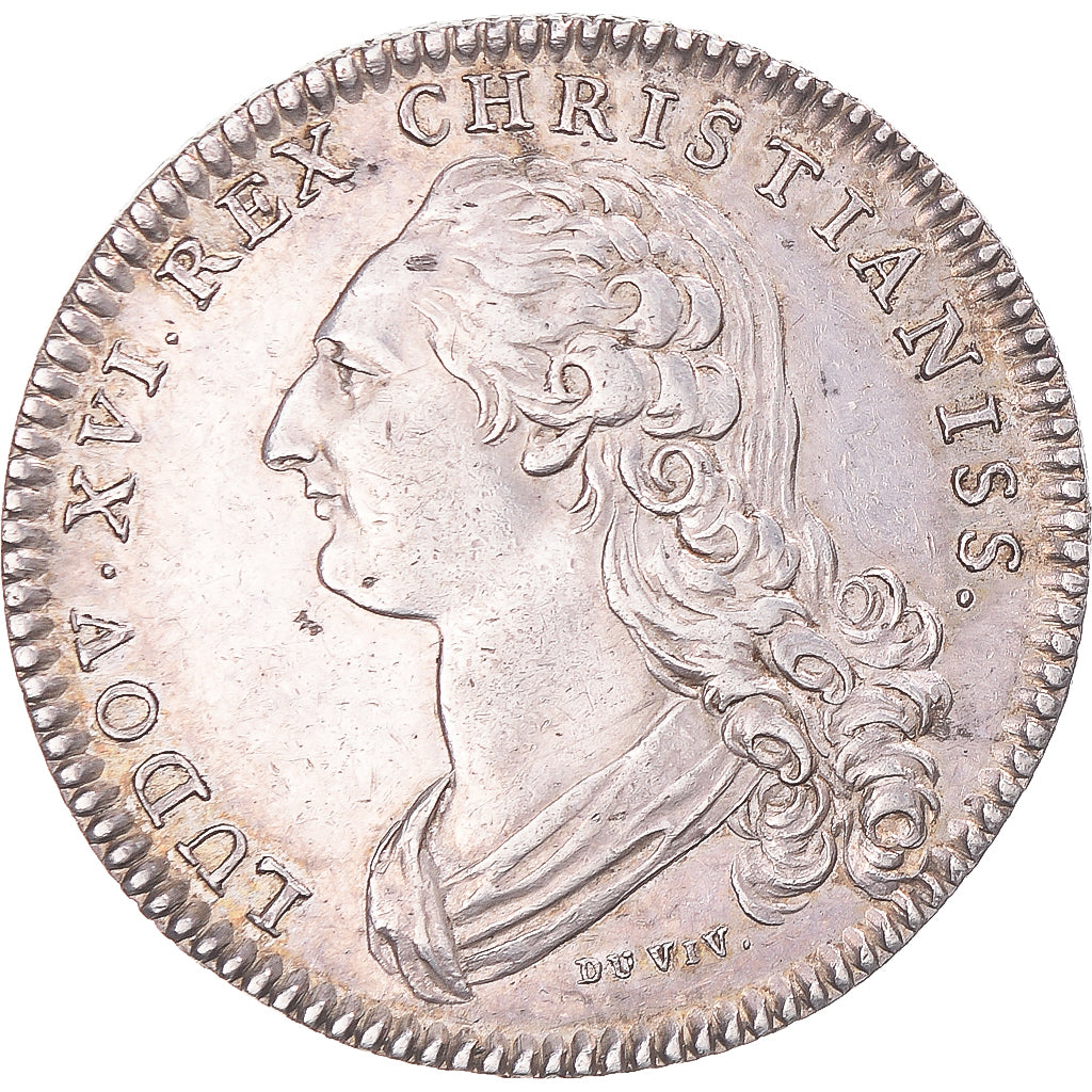 France, Jeton, Touraine, Benoist de la Grandière, maire de Tours, 1780, TTB+