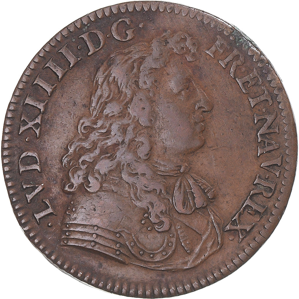 France, Token, Louis XIV, Communauté des marchands de la Loire, EF(40-45)