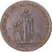France, Token, Arquebusiers de Reims, 1707, AU(50-53), Copper, Feuardent:7947