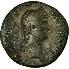 Coin, Hadrian, Sestertius, Roma, VF(20-25), Bronze, RIC:838