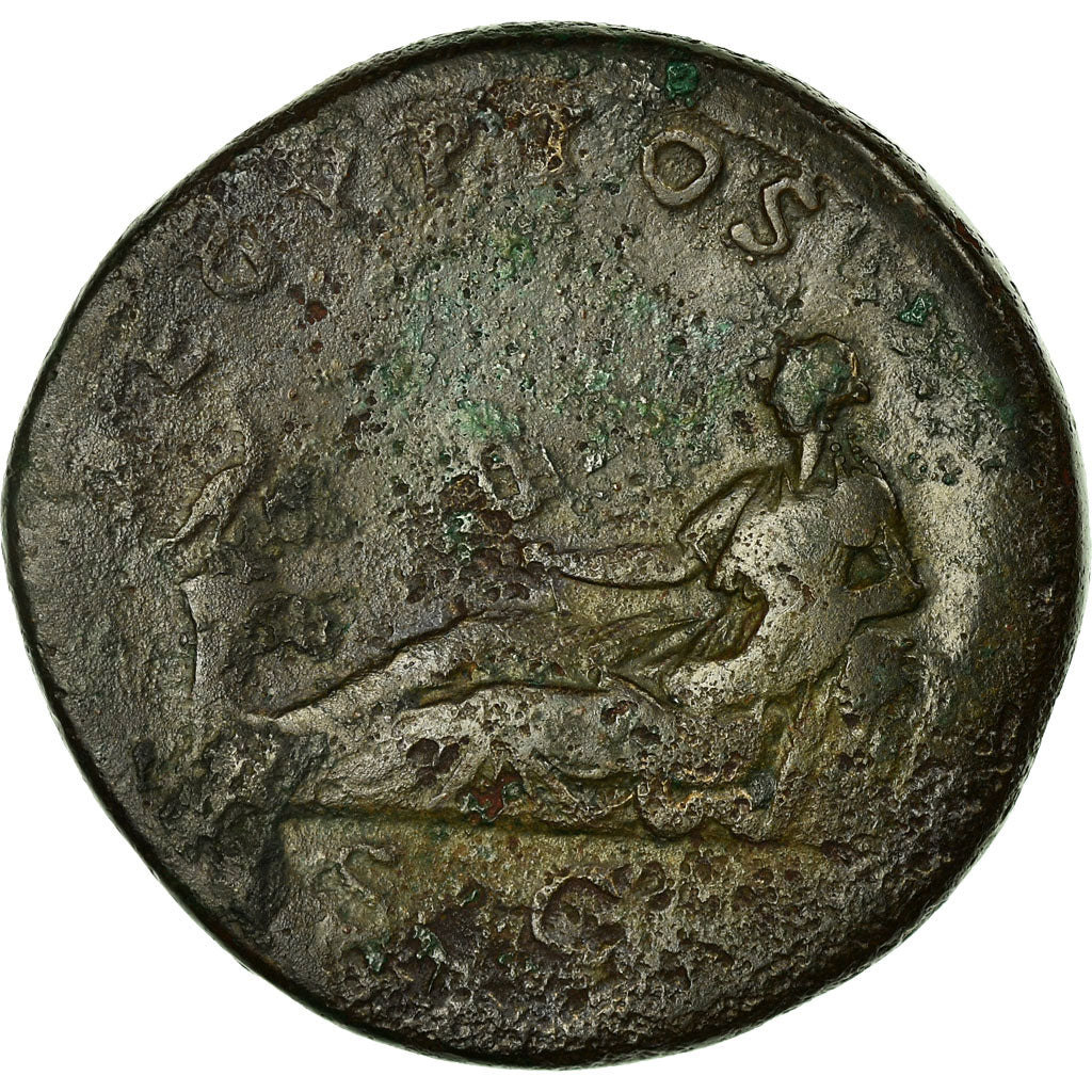 Moneta, Hadrian, Sesterzio, Roma, MB, Bronzo, RIC:838