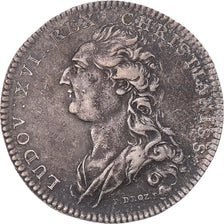 France, Token, Louis XVI, Juges et Consuls de Sens, 1780, EF(40-45), Silver
